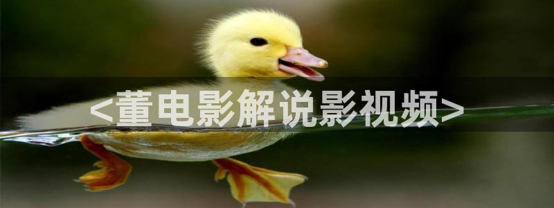 西瓜视频免费下载安装：<董电影解说影视频>