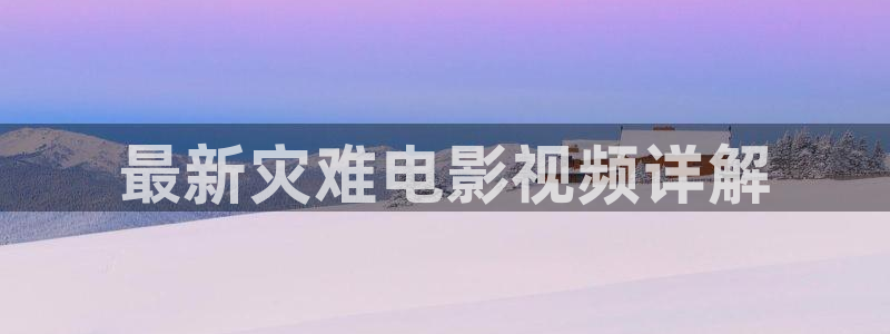 西瓜武汉：最新灾难电影视频详解