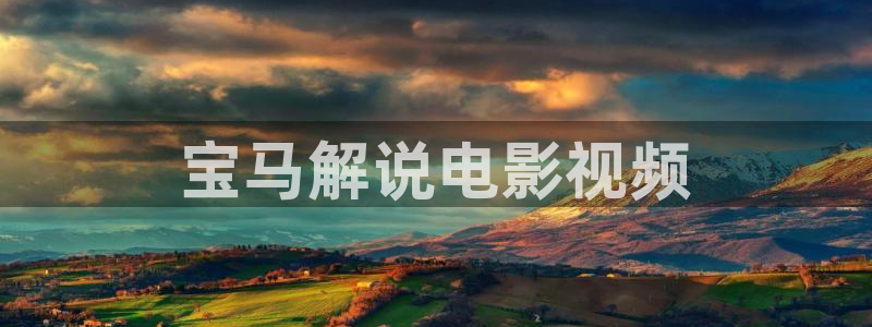 西瓜影院520：宝马解说电影视频