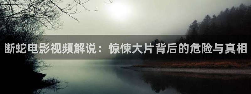 西瓜影院在线观看免费电视剧：断蛇电影视频解说：惊悚大片背后的危险与真相